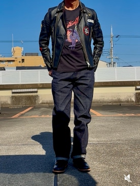 「アイテム（シューズ）」を使った、hiro(⁎⁍̴̆Ɛ⁍̴̆⁎)さん（メンズ・177cm・10代）の秋コーディネート