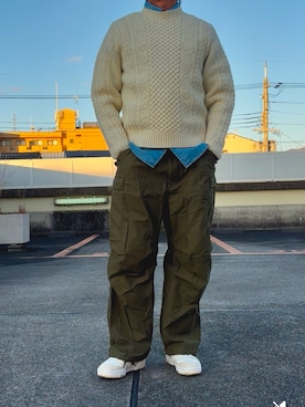 「シンプルコーデ」｜hiro(⁎⁍̴̆Ɛ⁍̴̆⁎)さん（メンズ・177cm）の冬コーディネート