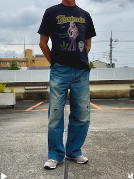 「アイテム（スニーカー）」を使った、hiro(⁎⁍̴̆Ɛ⁍̴̆⁎)さん（メンズ・177cm・10代）の夏コーディネート