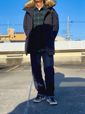 「アイテム（ジャケット/アウター）」を使った、hiro(⁎⁍̴̆Ɛ⁍̴̆⁎)さん（メンズ・177cm・10代）の冬コーディネート