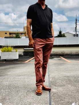 「アイテム（パンツ）」を使った、hiro(⁎⁍̴̆Ɛ⁍̴̆⁎)さん（メンズ・177cm）の夏コーディネート