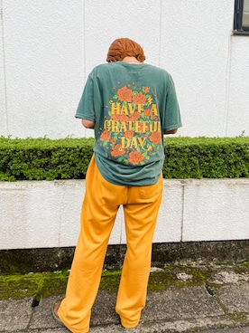 「SUGGESTION（サジェッション）のアイテム」を使った、.nenさん（レディース・148cm）の秋コーディネート