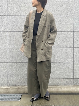 「EVOL（イーボル）のアイテム」を使った、omi_165cmさん（骨格ストレート・レディース・165cm）の秋コーディネート
