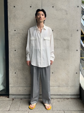 mahiroさん（メンズ・174cm）の夏コーディネート