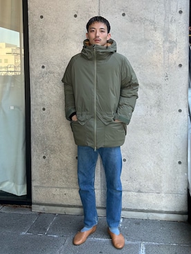 「アイテム（その他アウター）」を使った、mahiroさん（メンズ・174cm・20代）の冬コーディネート