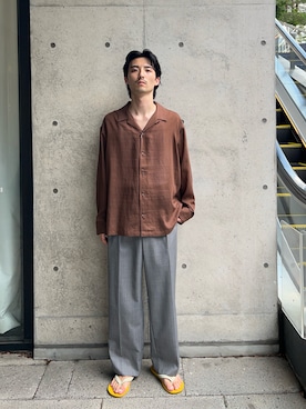 「URBAN RESEARCH Sonny Label（アーバンリサーチサニーレーベル）のアイテム」を使った、mahiroさん（メンズ・174cm）の夏コーディネート