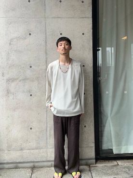 「URBAN RESEARCH（アーバンリサーチ）のアイテム（アクセサリー）」を使った、mahiroさん（メンズ・174cm）の夏コーディネート