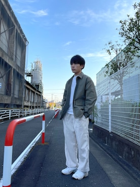 「SENSION（センション）のアイテム（ジャケット/アウター）」を使った、RITUさん（メンズ・168cm）の秋コーディネート