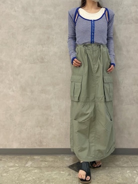 アンダープラウ AEON釧路店さん(レディース・158cm)の夏コーディネート