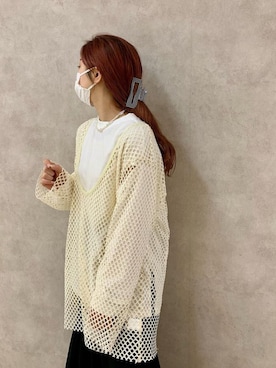 アンダープラウ AEON釧路店さん（レディース・158cm）の春コーディネート