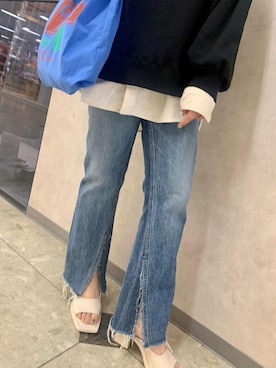 アンダープラウ AEON釧路店さん（レディース・158cm）の春コーディネート