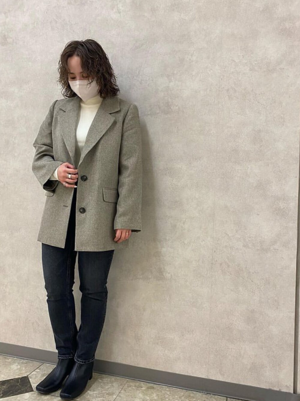 MOUSSY（マウジー）の「2 BUTTON SINGLE ジャケット（テーラード