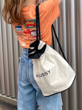 MOUSSY（マウジー）の「【MOUSSY/マウジー】STRAP POINT バック