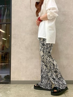 「Cynical（シニカル）のアイテム」を使った、アンダープラウ AEON釧路店さん（レディース・158cm）の春コーディネート