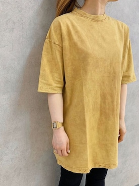 「SLY（スライ）のアイテム（ワンピース）」を使った、アンダープラウ AEON釧路店さん（レディース・158cm）の夏コーディネート