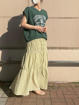 アンダープラウ AEON釧路店さん（レディース・158cm）の夏コーディネート