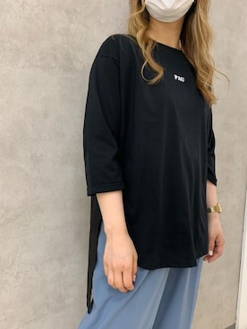 「CLOCHE（クロシェ）のアイテム」を使った、アンダープラウ AEON釧路店さん（レディース・158cm）の夏コーディネート