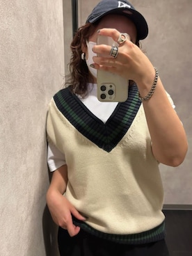 「CREDONA（クレドナ）のアイテム」を使った、アンダープラウ AEON釧路店さん（レディース・151cm）の秋コーディネート