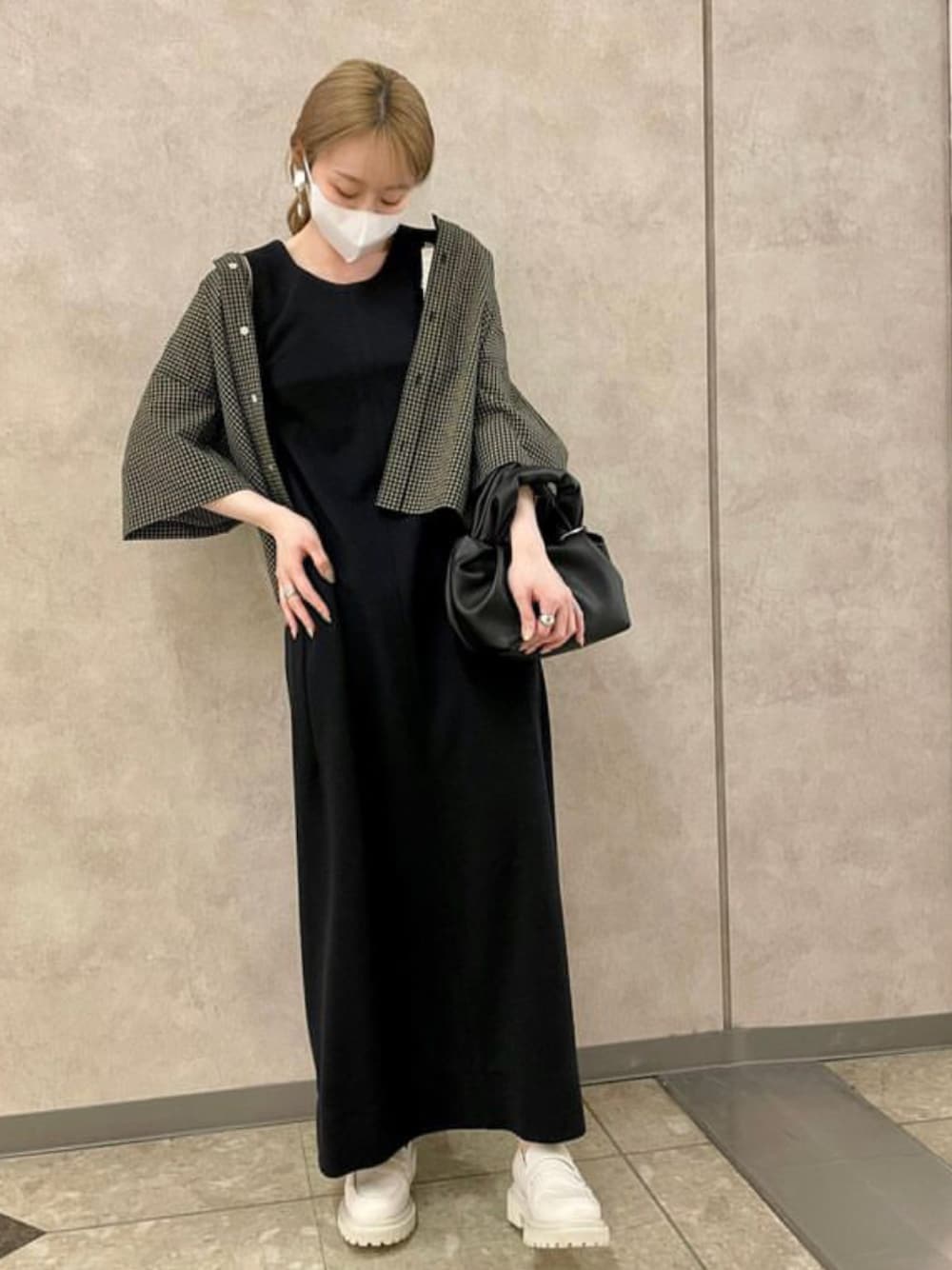 TODAYFUL（トゥデイフル）の「パイルバルーンドレス（ワンピース