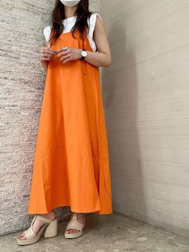 アンダープラウ AEON釧路店さん（レディース・158cm）の夏コーディネート