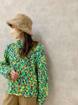 アンダープラウ AEON釧路店さん（レディース・158cm）の冬コーディネート