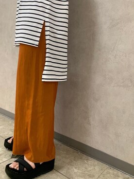 「Cynical（シニカル）のアイテム」を使った、アンダープラウ AEON釧路店さん（レディース・158cm）の夏コーディネート