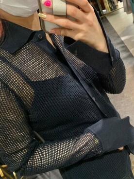 「M_（エムアンダーバー）のアイテム」を使った、アンダープラウ AEON釧路店さん（レディース・158cm）の春コーディネート