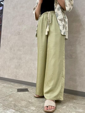 アンダープラウ AEON釧路店さん（レディース・158cm）の夏コーディネート