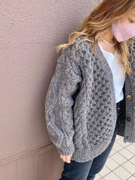 「SLY（スライ）のアイテム（アクセサリー）」を使った、アンダープラウ AEON釧路店さん（レディース・158cm）の秋コーディネート