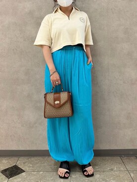 アンダープラウ AEON釧路店さん（レディース・151cm）の夏コーディネート