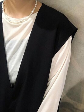 「SLY（スライ）のアイテム（アクセサリー）」を使った、アンダープラウ AEON釧路店さん（レディース・166cm）の夏コーディネート