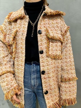 アンダープラウ AEON釧路店さん(レディース・158cm)の冬コーディネート