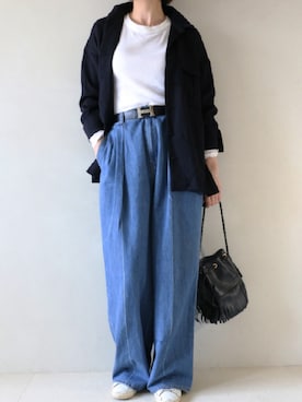 「MACPHEE（マカフィー）のアイテム」を使った、kotetuさん（レディース・162cm）の秋コーディネート