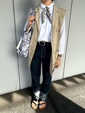 「LIVEコーデ」｜ksmさん（レディース・158cm）の秋コーディネート