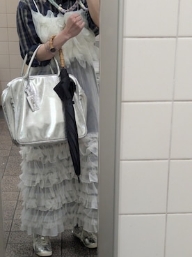 「LA BELLE ETUDE（ラベルエチュード）のアイテム」を使った、しーばいあろえさん（レディース・157cm）の春コーディネート