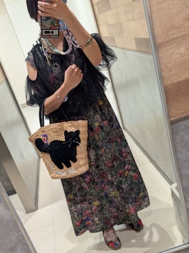 「おめかしコーデ」｜しーばいあろえさん（レディース・157cm）の秋コーディネート