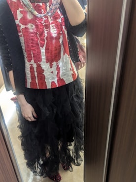 「UNTITLED（アンタイトル）のアイテム」を使った、しーばいあろえさん（レディース・157cm）の夏コーディネート