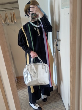 しーばいあろえさん（レディース・157cm）の冬コーディネート