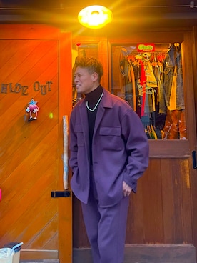 「OUTLET（アウトレット）のアイテム」を使った、そーうさん（メンズ・178cm）の夏コーディネート