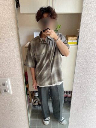LIDNM（リドム）の「SUPER 140'S WOOL SHIRT（シャツ/ブラウス）」 - WEAR