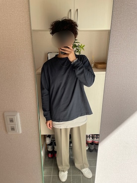 「LHME（エルエイチエムイー）のアイテム（アクセサリー）」を使った、tomoさん（メンズ・173cm）の秋コーディネート