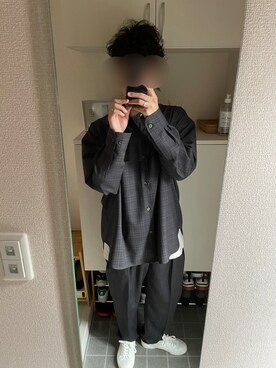 「リドム」｜「アイテム（アクセサリー）」を使った、tomoさん（メンズ・172cm）の春コーディネート