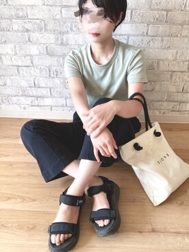 「Java（ジャバ）のアイテム」を使った、くつまるさん（レディース・161cm・30代）の秋コーディネート