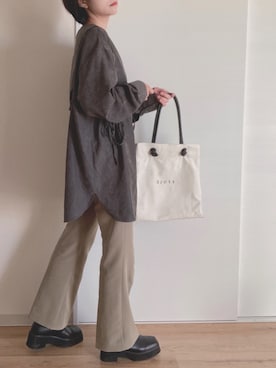 くつまるさん（レディース・161cm）の秋コーディネート