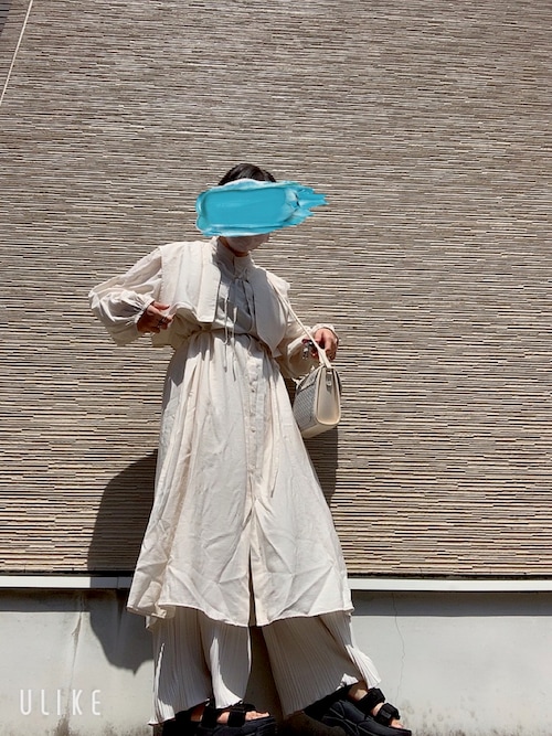 7uki25 Lowrys Farmのワンピースを使ったコーディネート Wear 7uki25 Lowrys Farmのワンピースを使ったコーディネート Wear