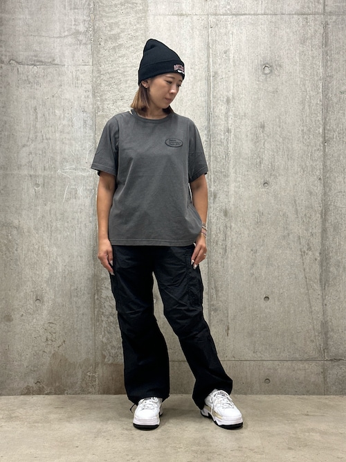 AVIREX tシャツ OPEN NECK BACK TACK FADEWASH T-SHIRT/オープン