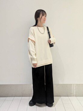「アイテム（アクセサリー）」を使った、kazuponさん（レディース・153cm・30代）の秋コーディネート