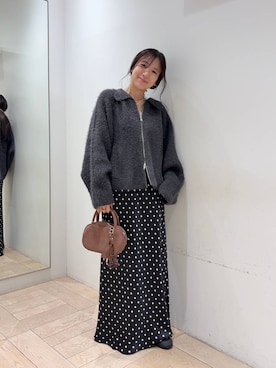 「アイテム（ブルゾン）」を使った、kazuponさん（レディース・153cm・30代）の秋コーディネート