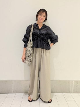 「アイテム（キャミソール）」を使った、kazuponさん（レディース・153cm・30代）の夏コーディネート