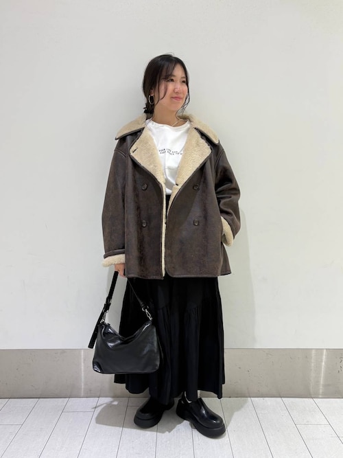 セール】ムートンジャケット 580818（ムートンコート）｜LOWRYS FARM